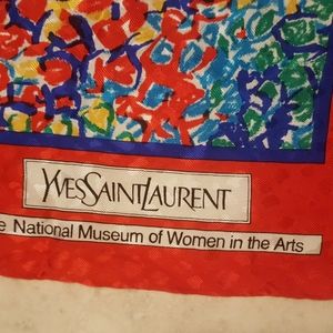 Yves saint laurent scarf national museum